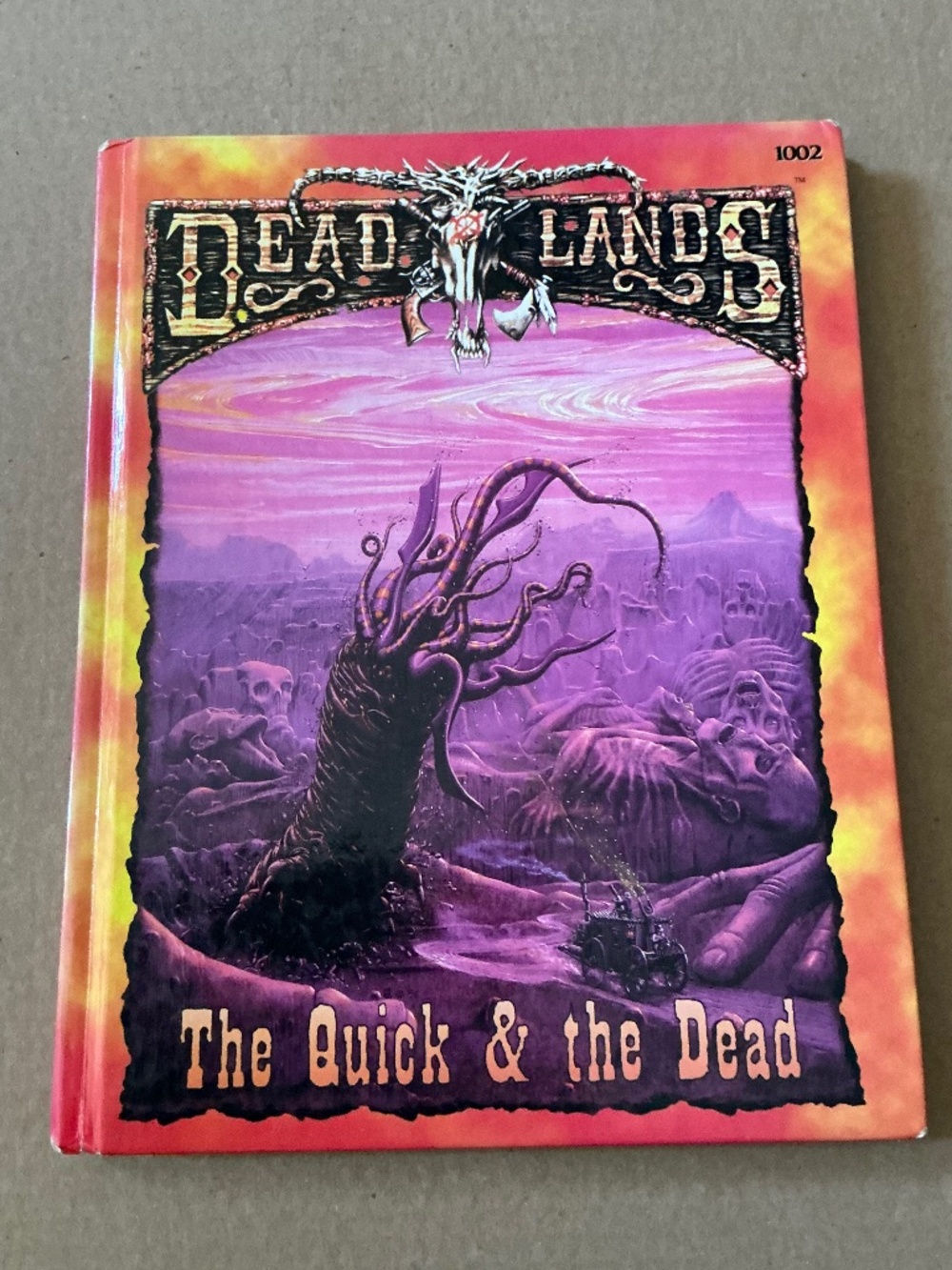 Deadlands The Quick & The Dead RPG #1002 Pinnacle 1997 Hardcover Weird West